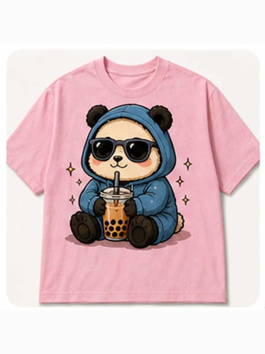 Boba Panda Tee
