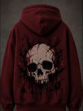 Cracked Skull Hoodie