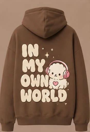 In My Own World Hoodie