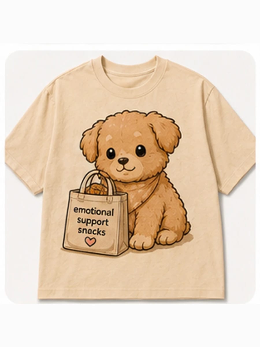 Snack Poodle Tee, view 1