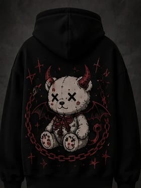 Chained Bear Hoodie, view 1