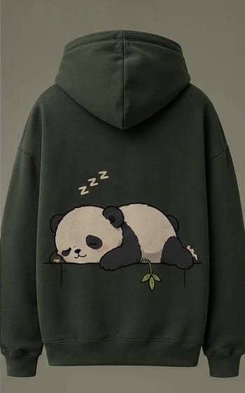 Sleepy Panda Hoodie, view 1