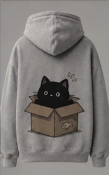 Cat In A Box Hoodie, view 1