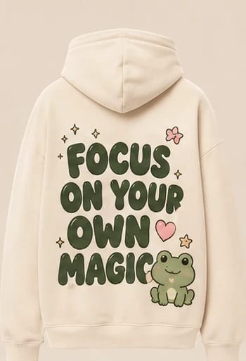 Focus On Your Own Magic Hoodie, view 1