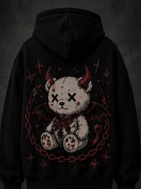 Chained Bear Hoodie, view 1