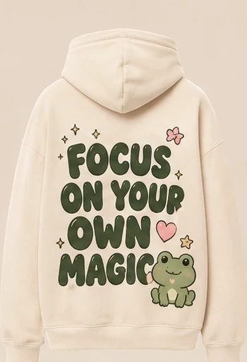 Focus On Your Own Magic Hoodie, view 1