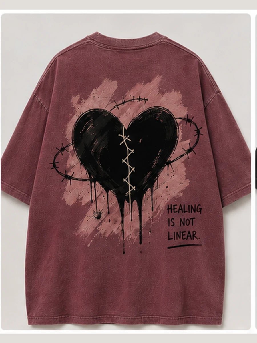 Healing Is Not Linear Tee, view 1